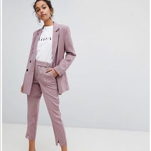 ASOS Vila tapered split leg pant